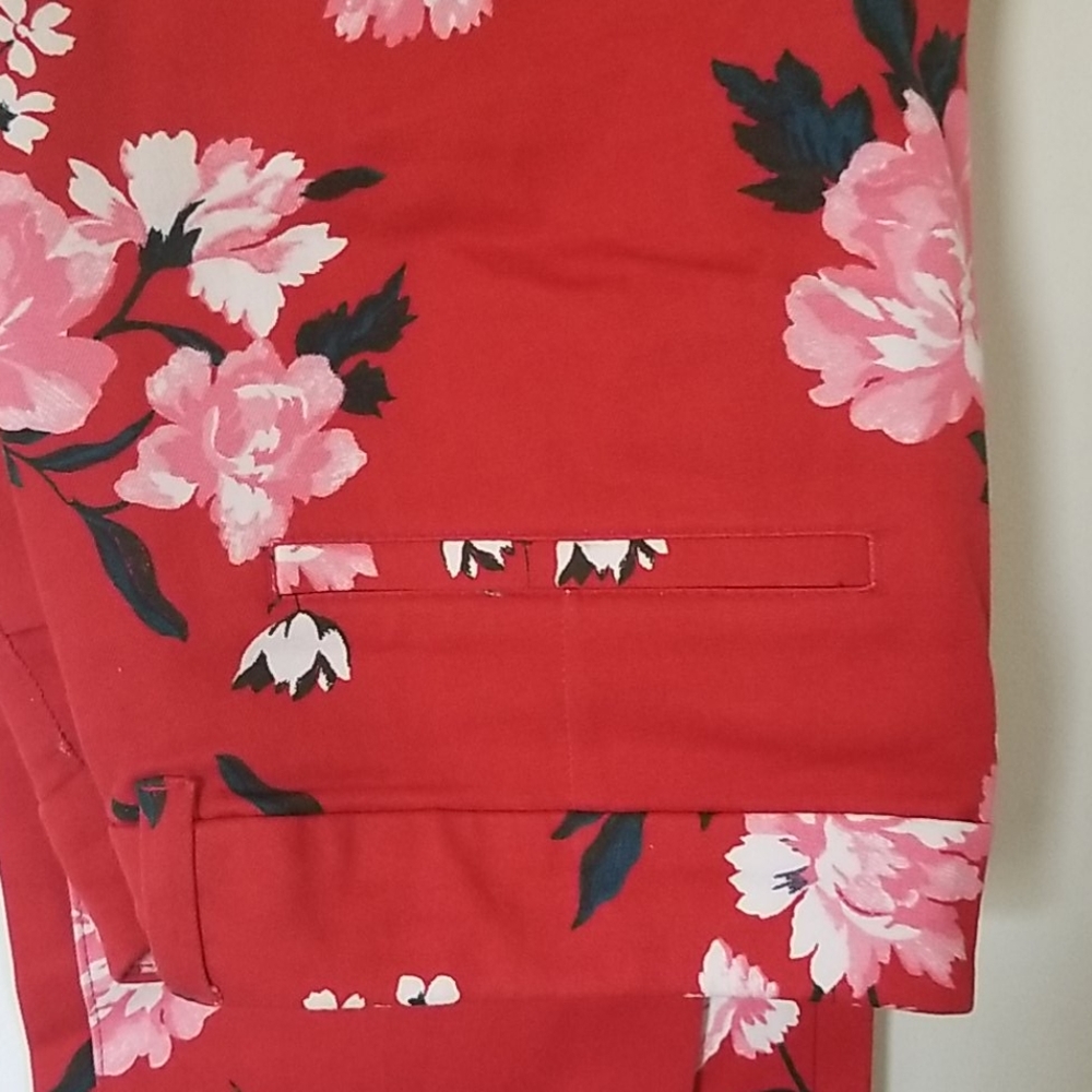 Women's Floral Printed Pixie Pants - image 2